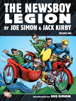 cover image of The Newsboy Legion by Joe Simon & Jack Kirby, Volume One
